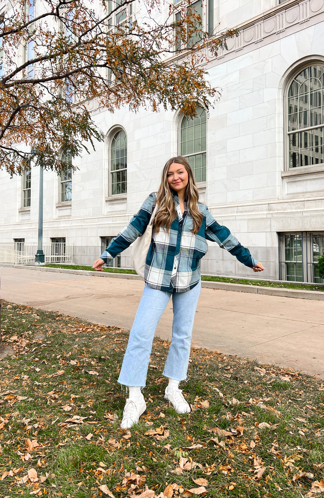 Green Pond Boyfriend Plaid Shirt