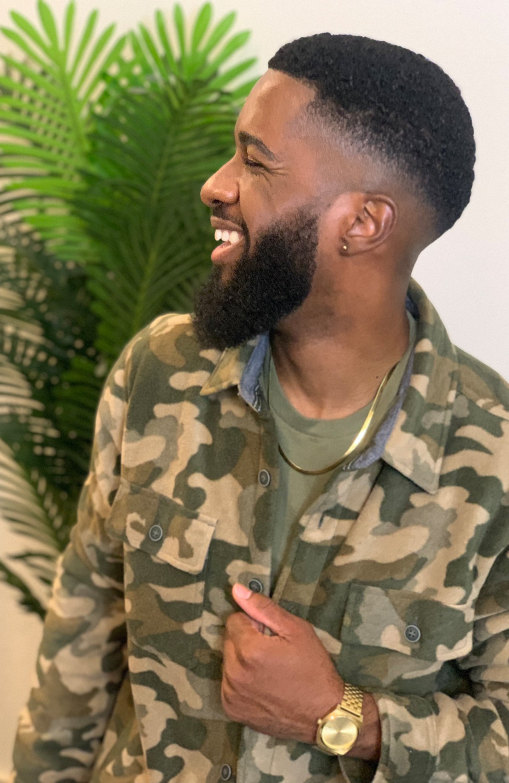 Army Green Polar Fleece Shirt Jacket