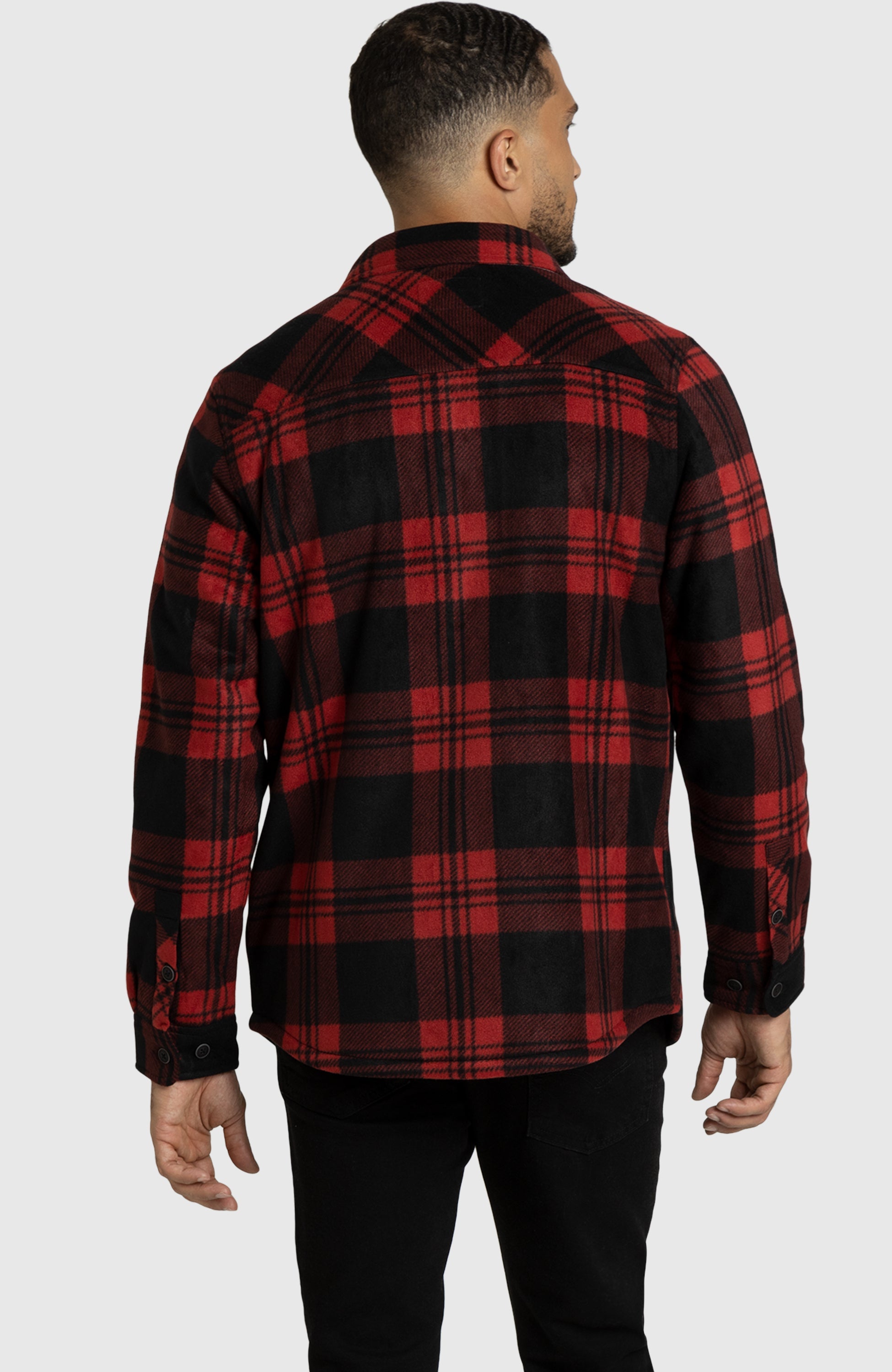 Red Buffalo Polar Fleece Shirt Jacket