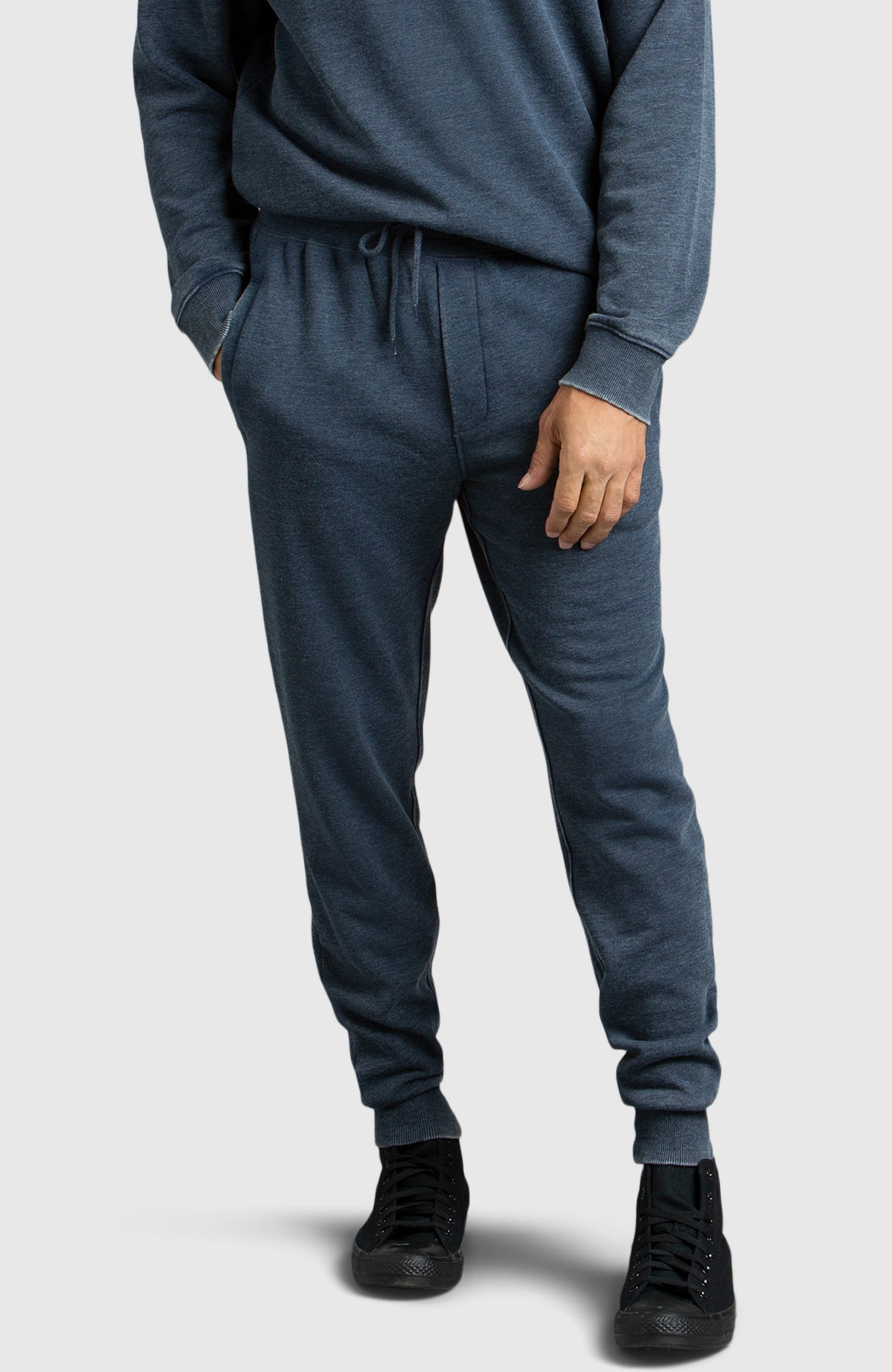 Blue Fleece Jogger