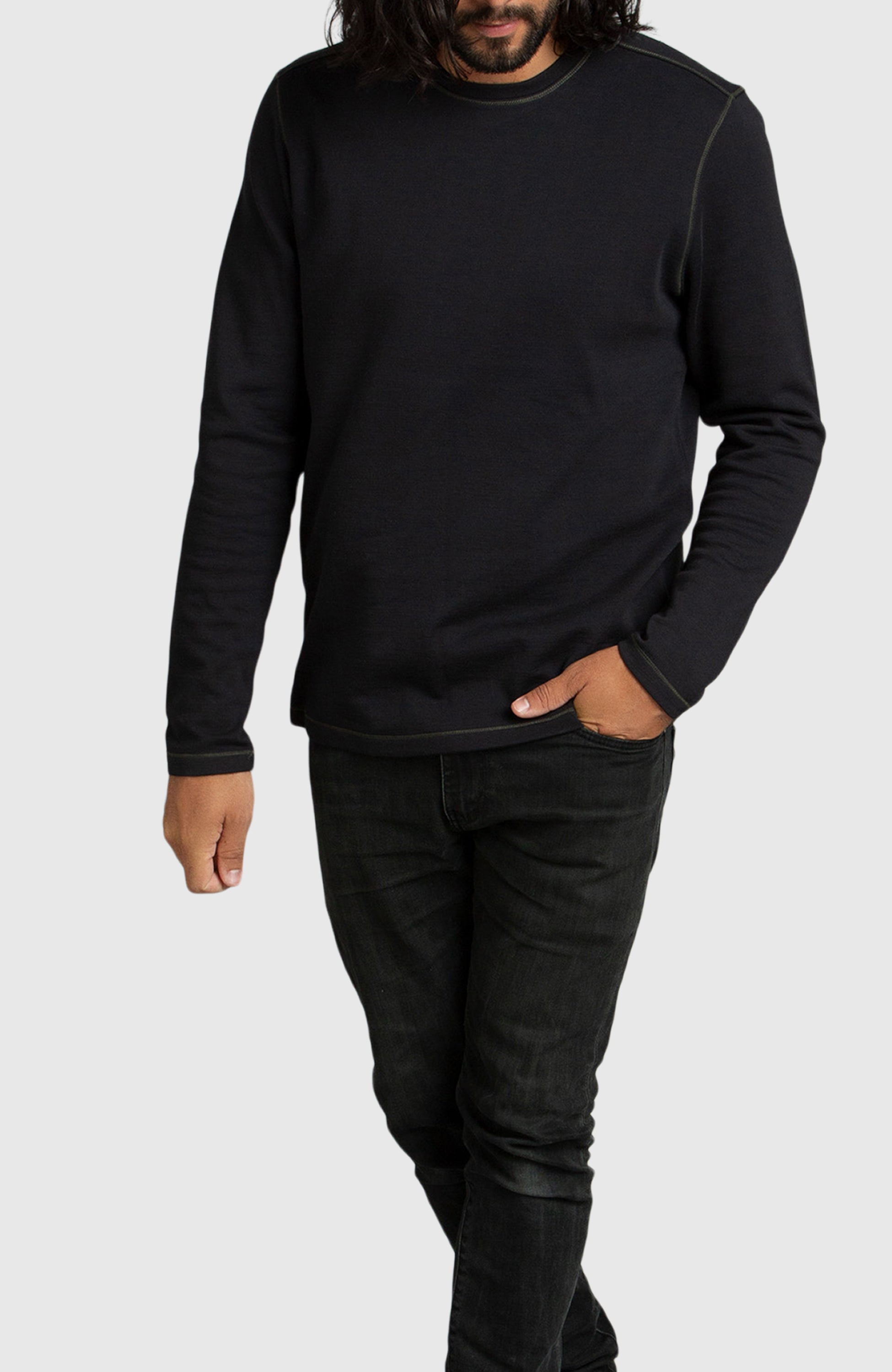 Black Forest Double Knit Crewneck Sweatshirt