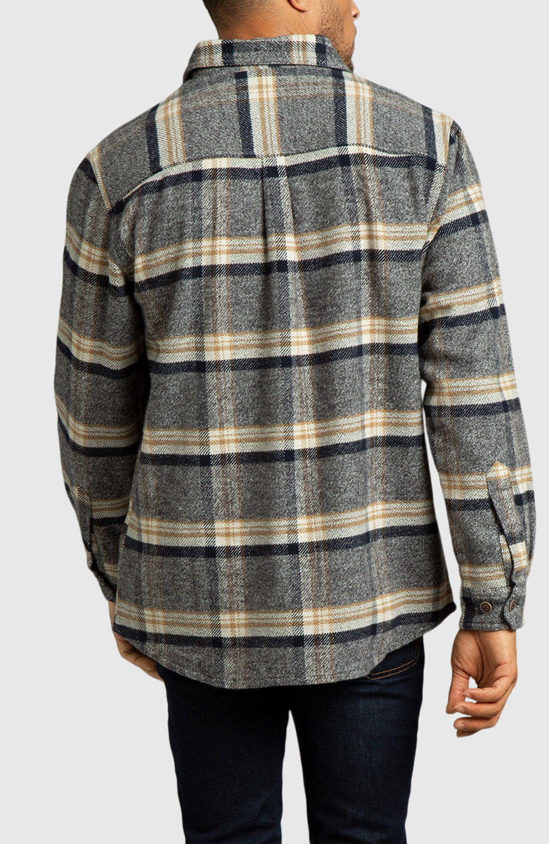Maple Melange Plaid Overshirt