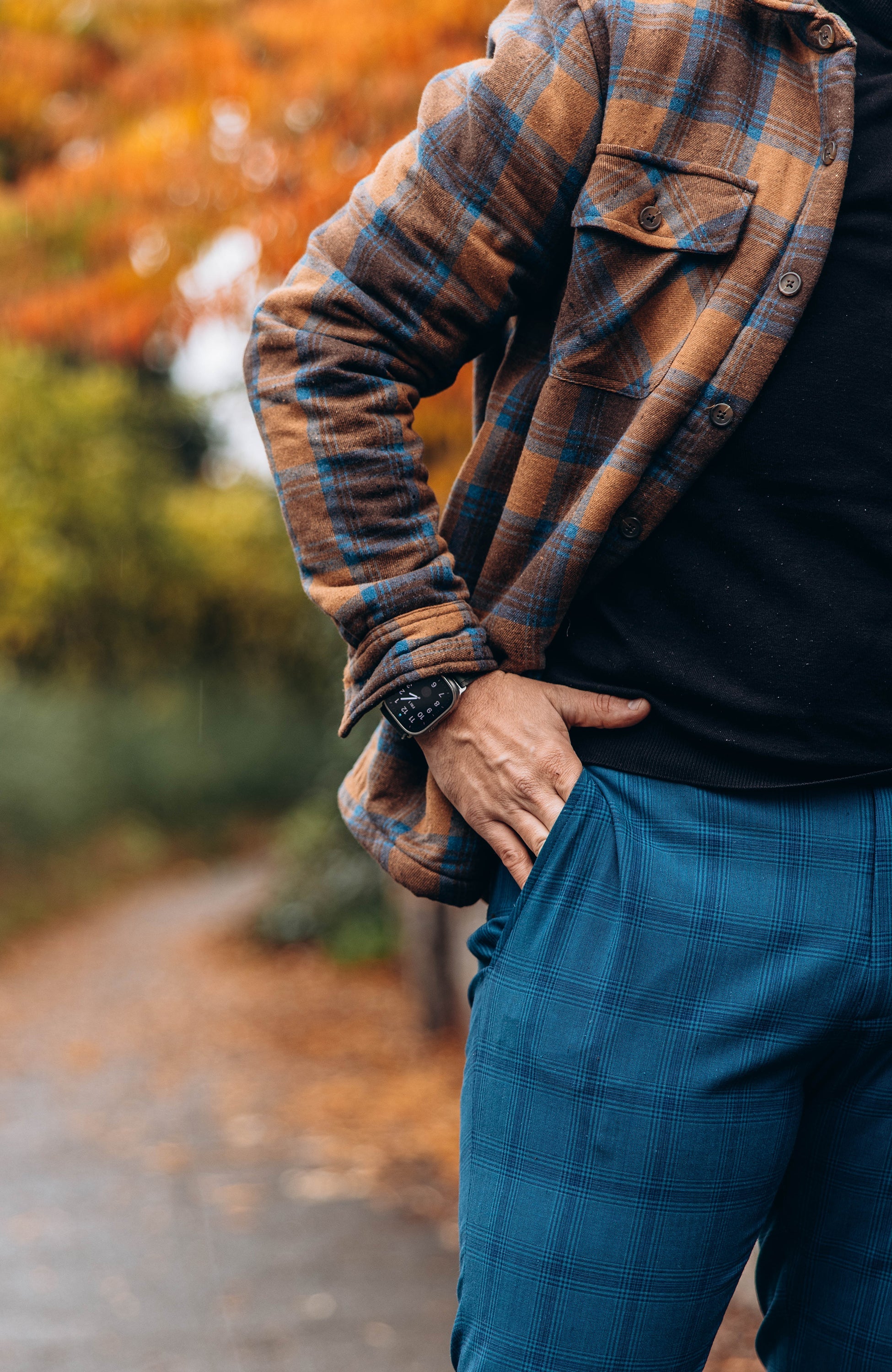 Terra Cotta Bonded Shacket