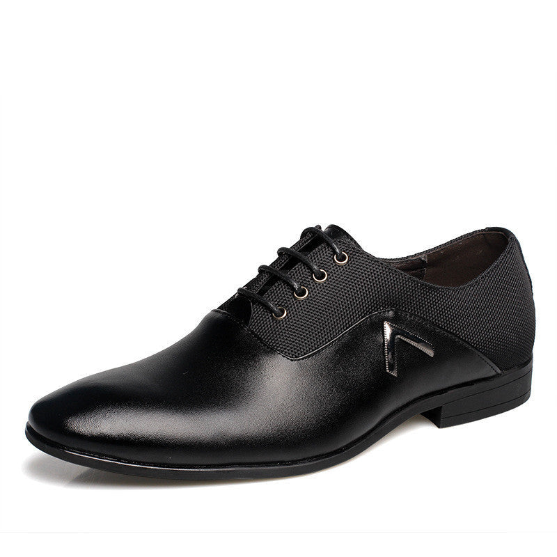 Oxford Lace-Up Soft Leather Office Shoes