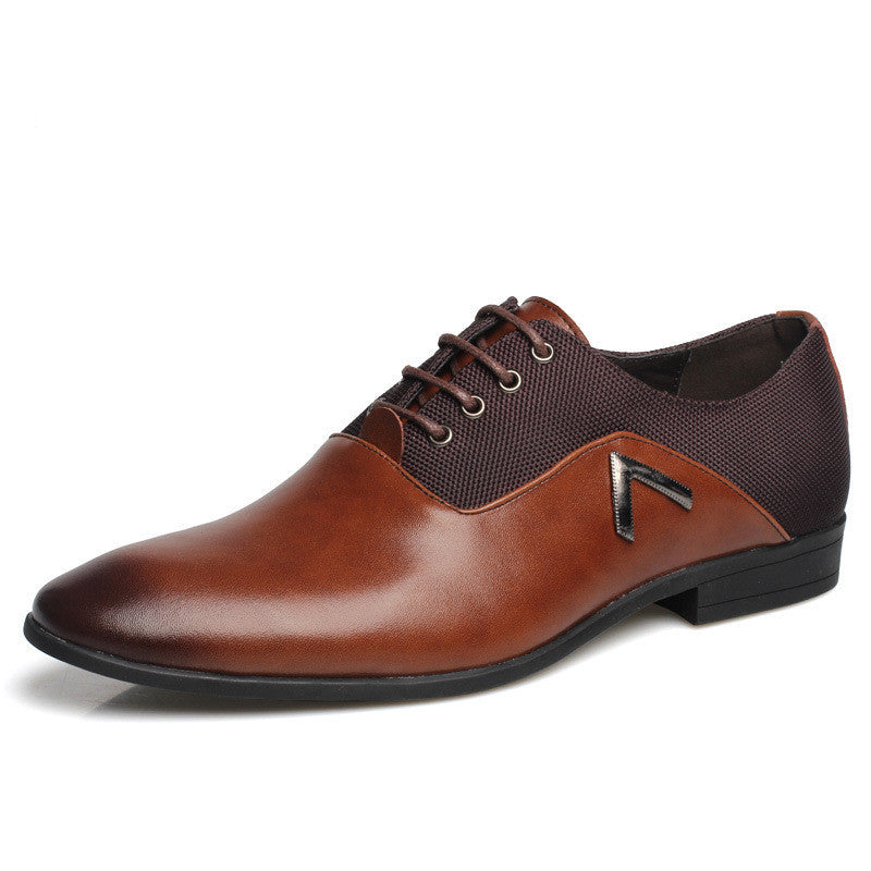Oxford Lace-Up Soft Leather Office Shoes