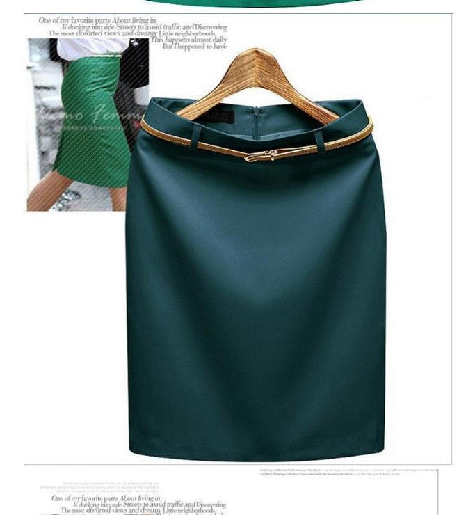 Sexy High Waist Work Slim Midi Pencil Skirt Jupe Femme Faldas Formal Saias Feminino Classic Knee Length Office Skirts Womens